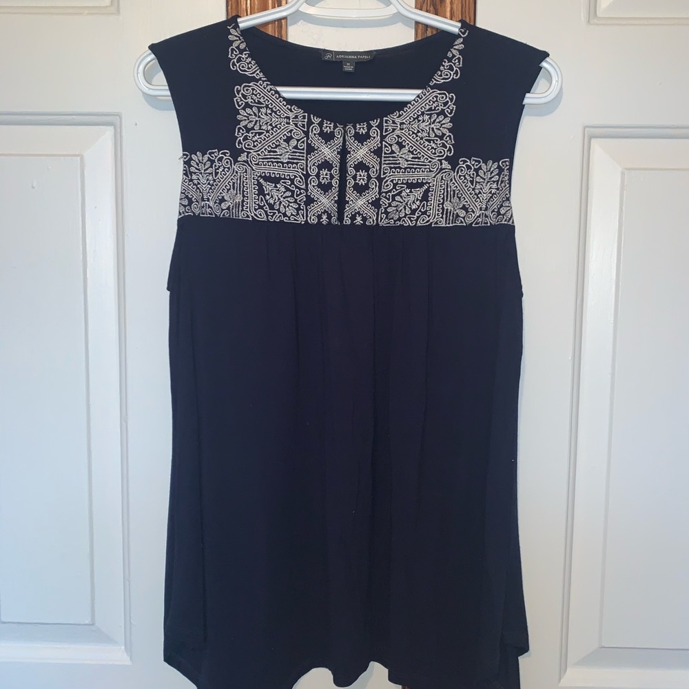 Navy top